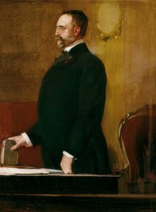 Portrait of Don Jose Canalejas Mendez