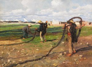 Pulling the Fishing Nets