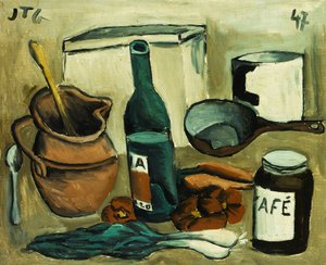 Still-Life; Box of Seven Items by Joaquin Torres Garcia