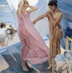After the Bath by Joaquín Sorolla