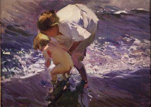 Bathing at the Beach