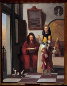 Genre Scene: A Family in an Interior