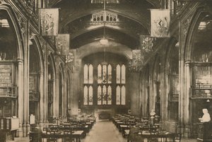 Library of the Guildhall to Which Every Londoner Should Go, c1935 by Joel