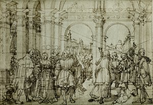 The History of Lucretia by Joerg the Elder Breu