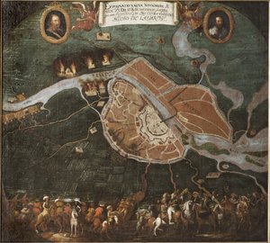 The Battle of Novgorod by Johan Hammer