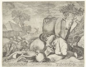 Sower and Servants Sleeping While Satan Sows Weeds (Parable of the Weeds Among the Wheat)