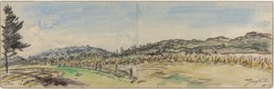 Countryside near Brezins, between Grenoble and Vienne, 1880s