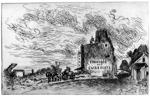 Demolition by Johan Barthold Jongkind