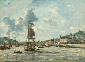 Entrance to the Port of Honfleur