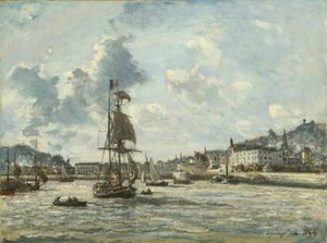 Entrance to the Port of Honfleur