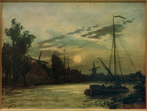 Landscape in the Evening