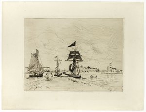 Pier at the Port of Honfleur