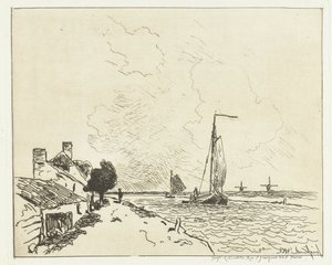 Two Sailing Ships