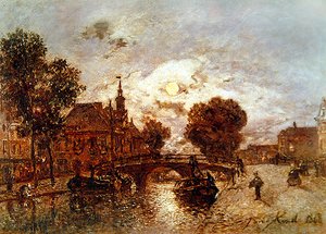 View of The Hague, 1868 by Johan Barthold Jongkind