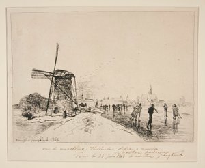 View of the City of Maaslins (Holland)