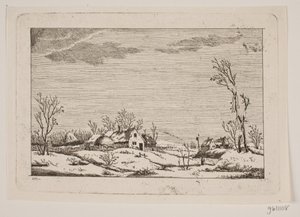 Winter Landscape by Johan Bülow