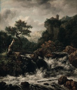 Copy of Landscape by J. Ruisdael by Johan Christian Dahl