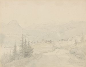 From Øylo in Valdres by Johan Christian Dahl
