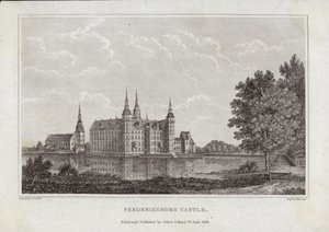 Frederiksborg Palace by Johan Christian Dahl