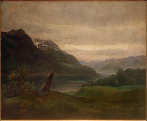 Norwegian Landscape by Johan Christian Dahl