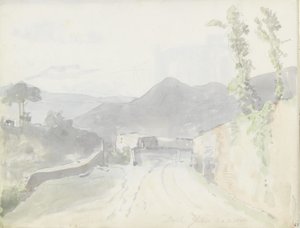 Near Casamicciola, Ischia by Johan Christian Dahl