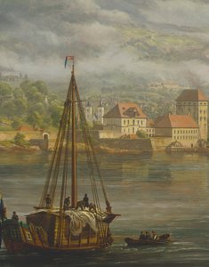 View of Bergen by Johan Christian Dahl