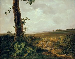 View near Præstø by Johan Christian Dahl