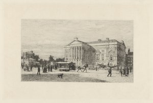 View of Leidseplein in Amsterdam