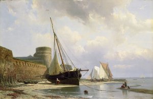 The bomb-proof barracks in Vlissingen by Johan Conrad Greive