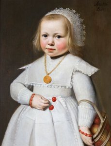 Portrait of a Two-Year Old Girl