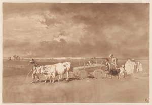 Funeral in the Campagna by Johan Daniël Koelman