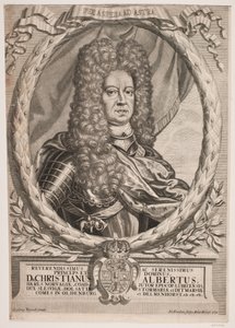 Duke Christian Albrecht of Gottorp by Johan Friedlein