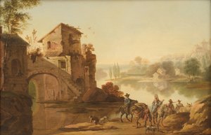 Landscape in Italian Style