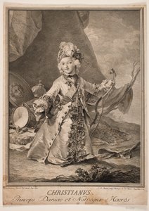Christian VII as a Child by Johan Martin Preisler
