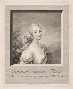 Actress Caroline Amalie Thielo by Johan Martin Preisler