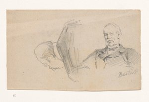 Minister J.N. Bastert, 1887 by Johan Michaël Schmidt Crans