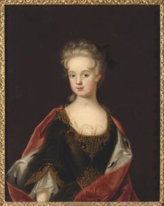 Portrait of Marie Leszczynska, Queen of France by Johan Starbus
