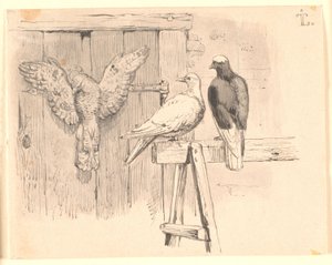 The Doves by Johan Thomas Lundbye