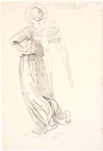 Angel Seen from the Back - after Fra Angelico