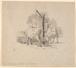 The Hen and the Cow. Illustration for Kaalund