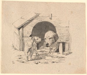 The Puppy. Illustration for Kaalund