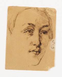 Portrait of a Woman by Johan Thomas Lundbye