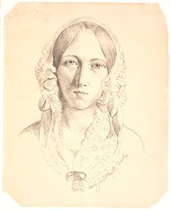 Portrait of a Young Woman, Possibly Louise Marie Neergaard (1816-1895)