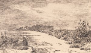 At Himlingøje, Winter Landscape