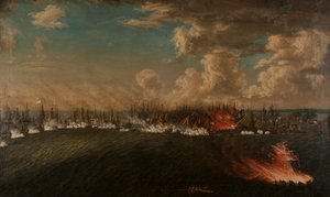 The Battle of Vyborg Bay on July 3, 1790