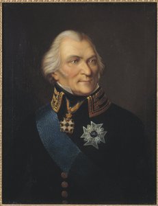 Portrait of Count Johan Christopher von Toll by Johan Way