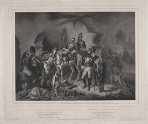 The French Army in the Moscow Kremlin by Johan Woelfle
