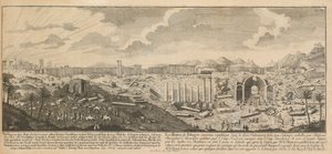 Ruins of Palmyra, Ancient City of Syria by Johann Adam Delsenbach