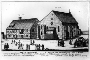 New and Old Jewish Schools, Nuremberg, 1705