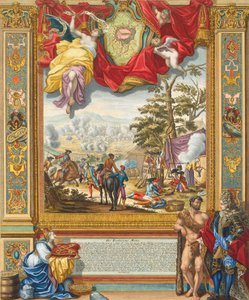 Siege of Mons by the Allied Troops in 1709, early 18th century by Johann August Corvinus